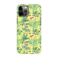 Flamingo party: Volledig geprint iPhone 12 Pro Hoesje