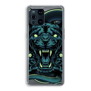 Cougar and Vipers: Oppo Find X3 Pro Transparant Hoesje