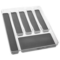 5Five Bestekbak/keuken organizer - Tidy Smart 6-vaks basis serie - 40 x 32 x 4,5 cm