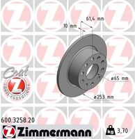 Remschijf Coat Z 600325820