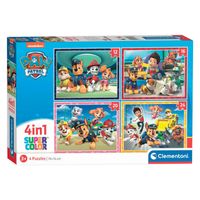 Clementoni puzzels paw patrol, 4in1