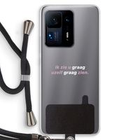 uzelf graag zien: Xiaomi Mi Mix 4 Transparant Hoesje met koord