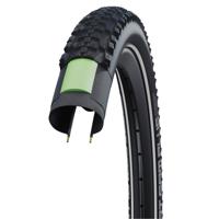 Schwalbe "smart sam plus" performance line tireshs624, 67 epi, wire, greenguard, snakeskin, black/ reflexaddixthe popular all-rounder with extra secure 3 mm puncture protection.