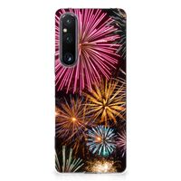 Sony Xperia 1 V Silicone Back Cover Vuurwerk