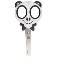 Rechts- en linkshandige schaar panda hoofd voor kinderen - Hobbyschaar - thumbnail