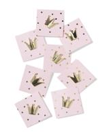 HEMA Pins kroontjes - 8 stuks (roze)
