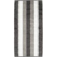 Cawö Cawo Noblesse Stripes Handdoek 50x100 anthrazit