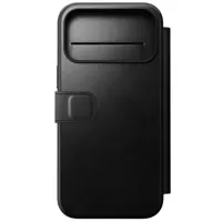 Nomad Horween lederen folio iPhone 17 Pro Max - Black