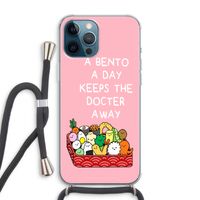 Bento a day: iPhone 12 Pro Max Transparant Hoesje met koord