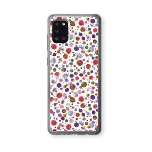 Planets Space: Samsung Galaxy A31 Transparant Hoesje