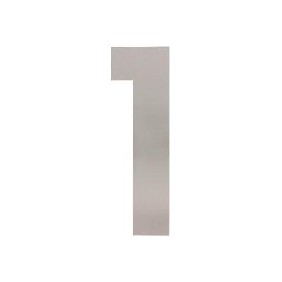Intersteel Huisnummer 1 XLNumbra 30cm RVS - 0035.402111