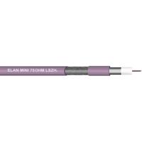 ELAN 81591 Coaxkabel Buitendiameter: 2.80 mm 75 Ω Wit per meter - thumbnail