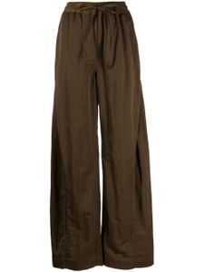 Rejina Pyo pantalon Una à coupe ample - Marron