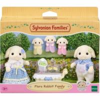 Accessoires voor poppenhuis Sylvanian Families 5735 Flora Rabbit family