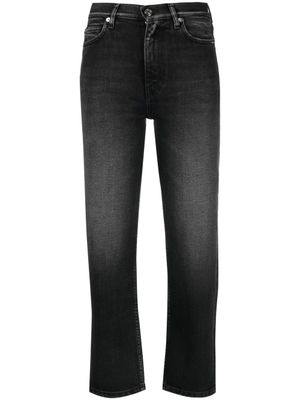 IRO jean slim en coton biologique à coupe ajustée - Noir