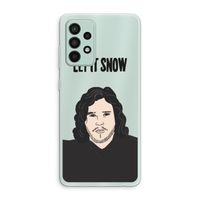 Let It Snow: Samsung Galaxy A52s 5G Transparant Hoesje Let It Snow: Samsung Galaxy A52s 5G Transparant Hoesje