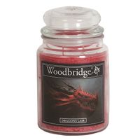 Woodbridge Geurkaars in Glas 'Dragons Lair' - 565 gram - thumbnail