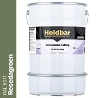 Holdbar Linoleumcoating Resedagroen (RAL 6011) 10 Kg