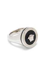 Versace bague La Medusa Greca - Argent