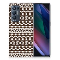 OPPO Find X3 Neo TPU bumper Aztec Brown - thumbnail