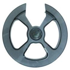 Hebie chaindisk / chainring 42/44 t transparant op kaart