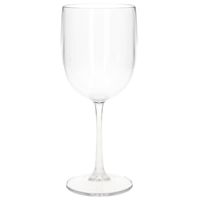 Onbreekbaar wijnglas transparant kunststof 48 cl/480 ml   -