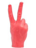 CandleHand bougie Hand Gesture Victory - Rouge