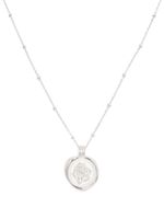 DOWER AND HALL collier Wild Rose Talisman en argent - thumbnail