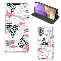 Samsung Galaxy A32 5G Hoesje maken Flamingo Triangle