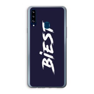 Biest: Samsung Galaxy A20s Transparant Hoesje