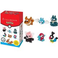 Set van 6 stenen figuren - BANDAI - NANOBLOCK - Pokémon-pakket van het normale type