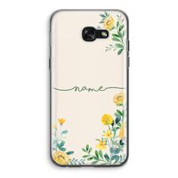 Gele bloemen: Samsung Galaxy A5 (2017) Transparant Hoesje Gele bloemen: Samsung Galaxy A5 (2017) Transparant Hoesje