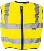 Korntex KX511 Hi-Vis Biker Safety Vest Schleiz - Signal Yellow - XL