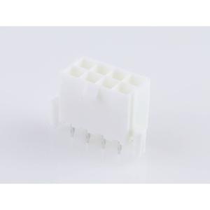 Molex 460150803 Male header, inbouw (standaard) Totaal aantal polen: 8 Inhoud: 1 stuk(s) Tray