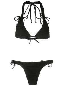 Amir Slama bikini à bonnets triangle - Noir