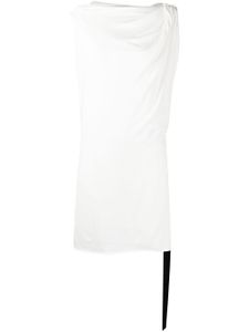 Rick Owens DRKSHDW robe courte à design drapé - Blanc