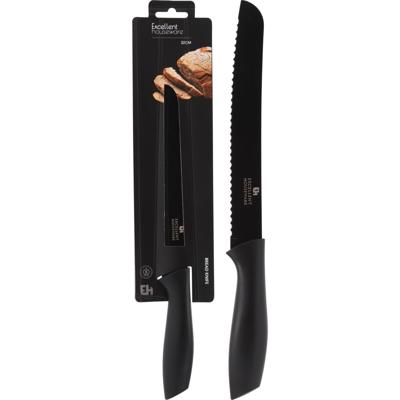 Broodmes staal zwart 32cm