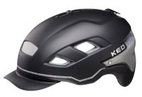 KED fietshelm Berlin unisex matzwart - thumbnail