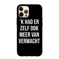 Meer verwacht - Zwart: iPhone 12 Pro Max Tough Case