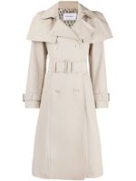 Ferragamo trench à taille ceinturée - Tons neutres