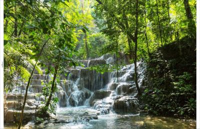 Tuindoek waterval 210x140cm - Customize it
