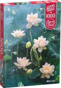 White Lotus Puzzel 1000 Stukjes