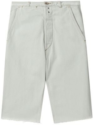 Maison Margiela bermuda en jean - Gris