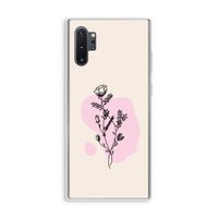Roses are red: Samsung Galaxy Note 10 Plus Transparant Hoesje