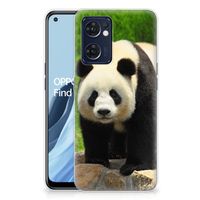 OPPO Reno 7 5G | Find X5 Lite TPU Hoesje Panda - thumbnail