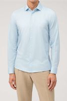 OLYMP Level Five 24/Seven Dynamic Flex Body Fit Jersey shirt lichtblauw, Motief - thumbnail