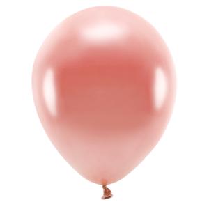 Party ballonnen - biologisch afbreekbaar - 200x - rose goud - milieuvriendelijke feestversiering