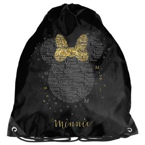 Disney Minnie Mouse Gymbag, Gold - 45 x 34 cm - Polyester