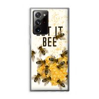 Let it bee: Samsung Galaxy Note 20 Ultra / Note 20 Ultra 5G Transparant Hoesje