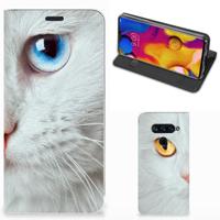 LG V40 Thinq | Hoesje maken | Witte Kat